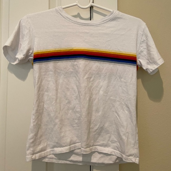 RARE brandy melville rainbow top NEVER WORN - Picture 2 of 4